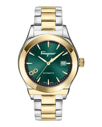 Ferragamo Mens 42mm Bracelet Fashion Watch