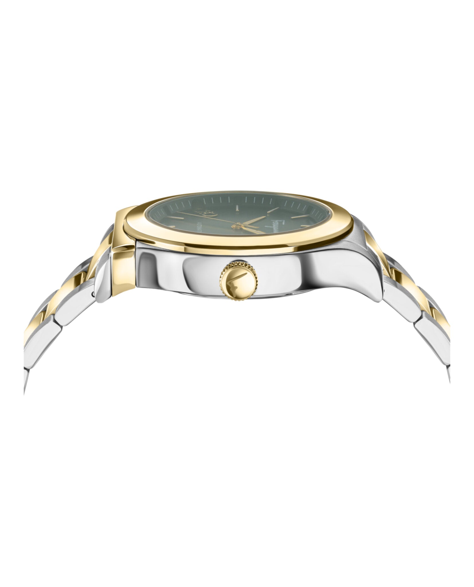 Ferragamo Mens 42mm Bracelet Fashion Watch