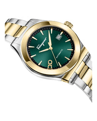 Ferragamo Mens 42mm Bracelet Fashion Watch