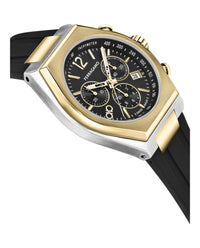 Ferragamo Mens Ferragamo Tonneu Chrono 42mm Strap Fashion Watch