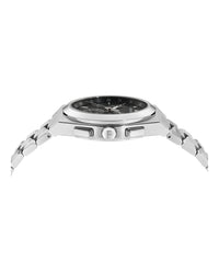 Ferragamo Mens Stainless Steel 42mm Bracelet Fashion Watch