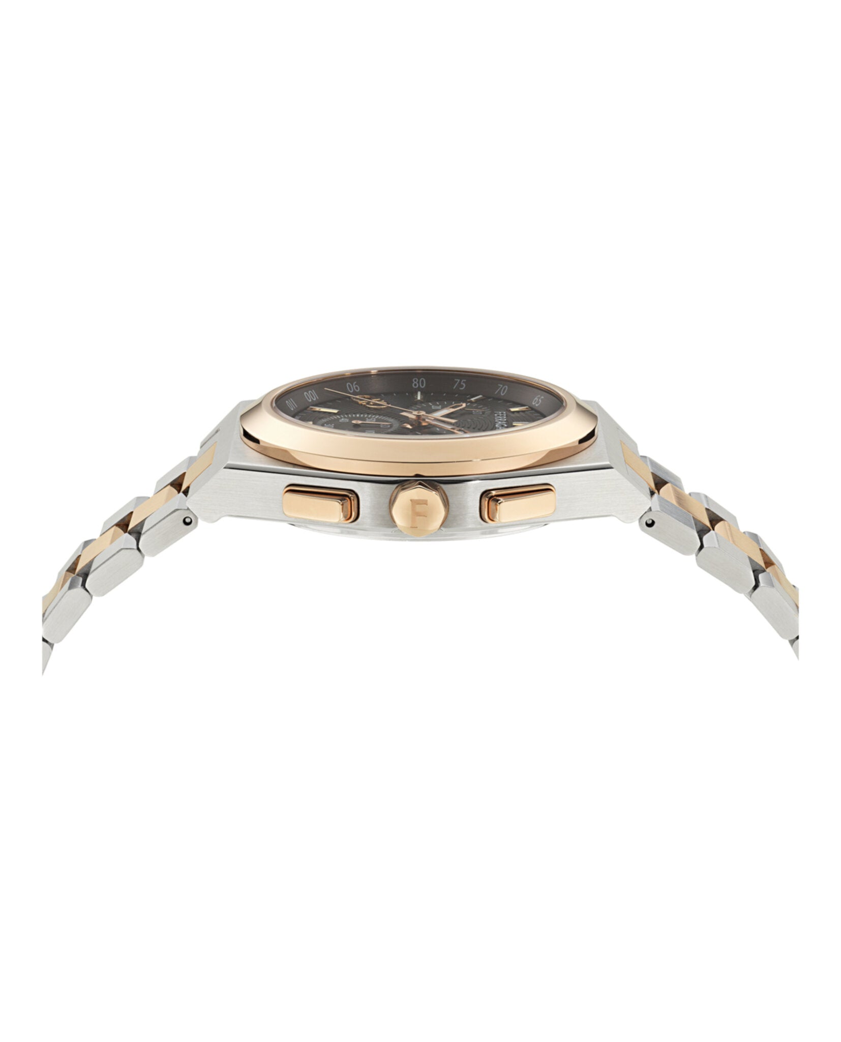 Ferragamo Mens Vega 42mm Strap Fashion Watch