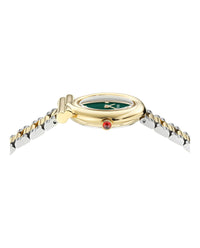Ferragamo Womens Two Tone 28mm Bracelet Fashion Watch