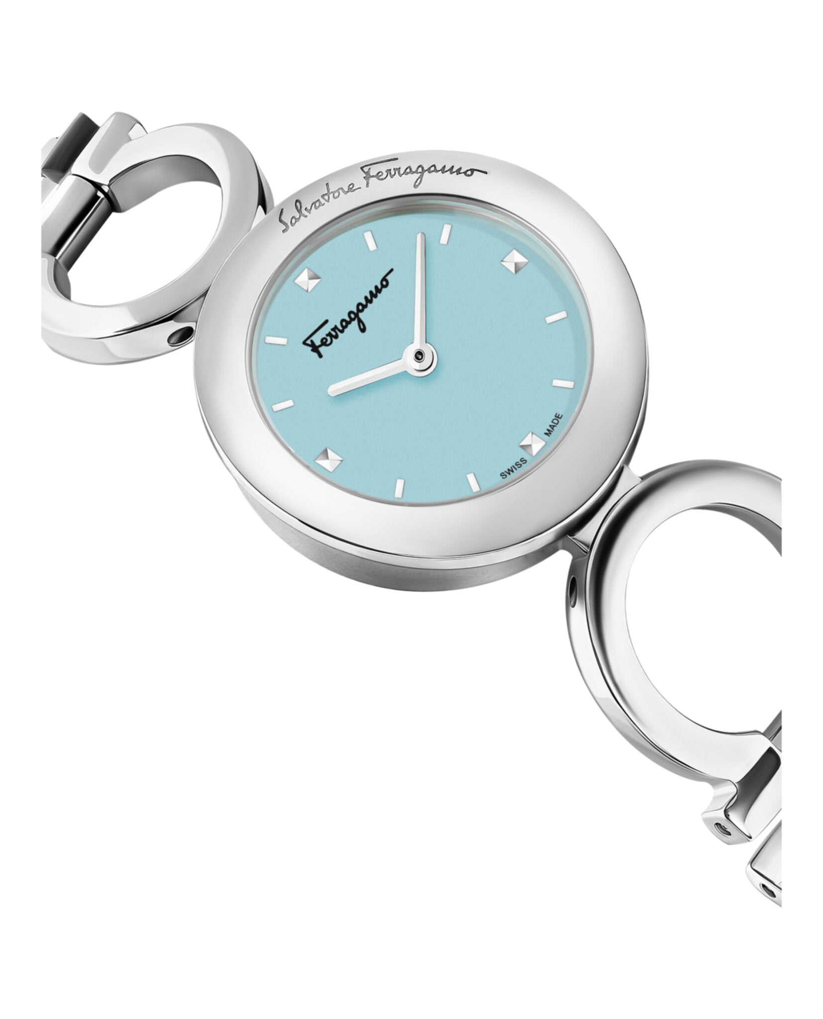 Ferragamo Womens Stainless Steel 28mm Bracelet Fashion Watch
