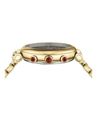 Ferragamo Womens Gold 40mm Bracelet Fashion Watch