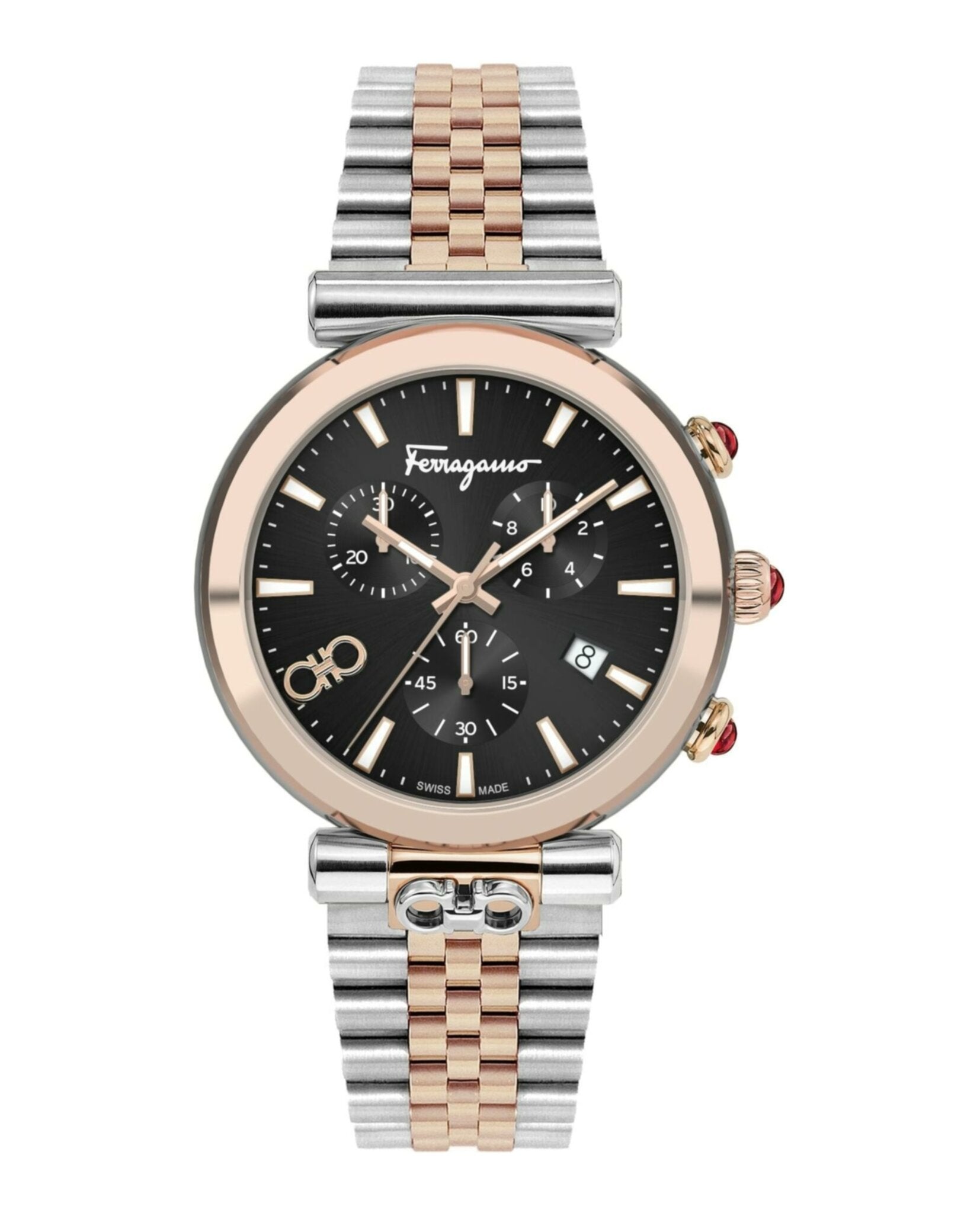 Ferragamo Womens Ferragamo Ora 40mm Strap Fashion Watch
