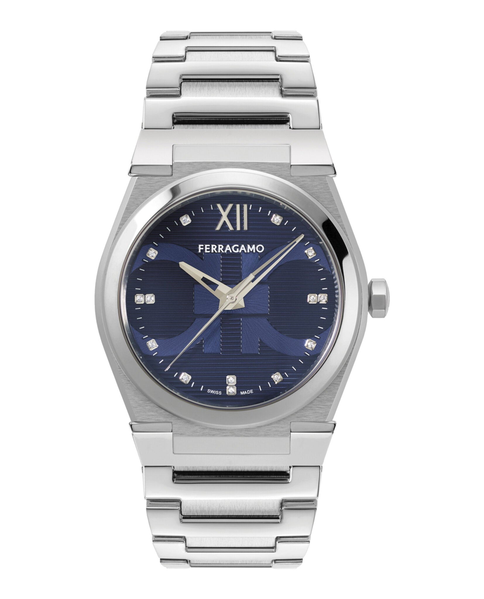Ferragamo Mens Vega 40mm Bracelet Fashion Watch