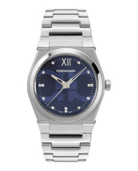 Ferragamo Mens Vega 40mm Bracelet Fashion Watch