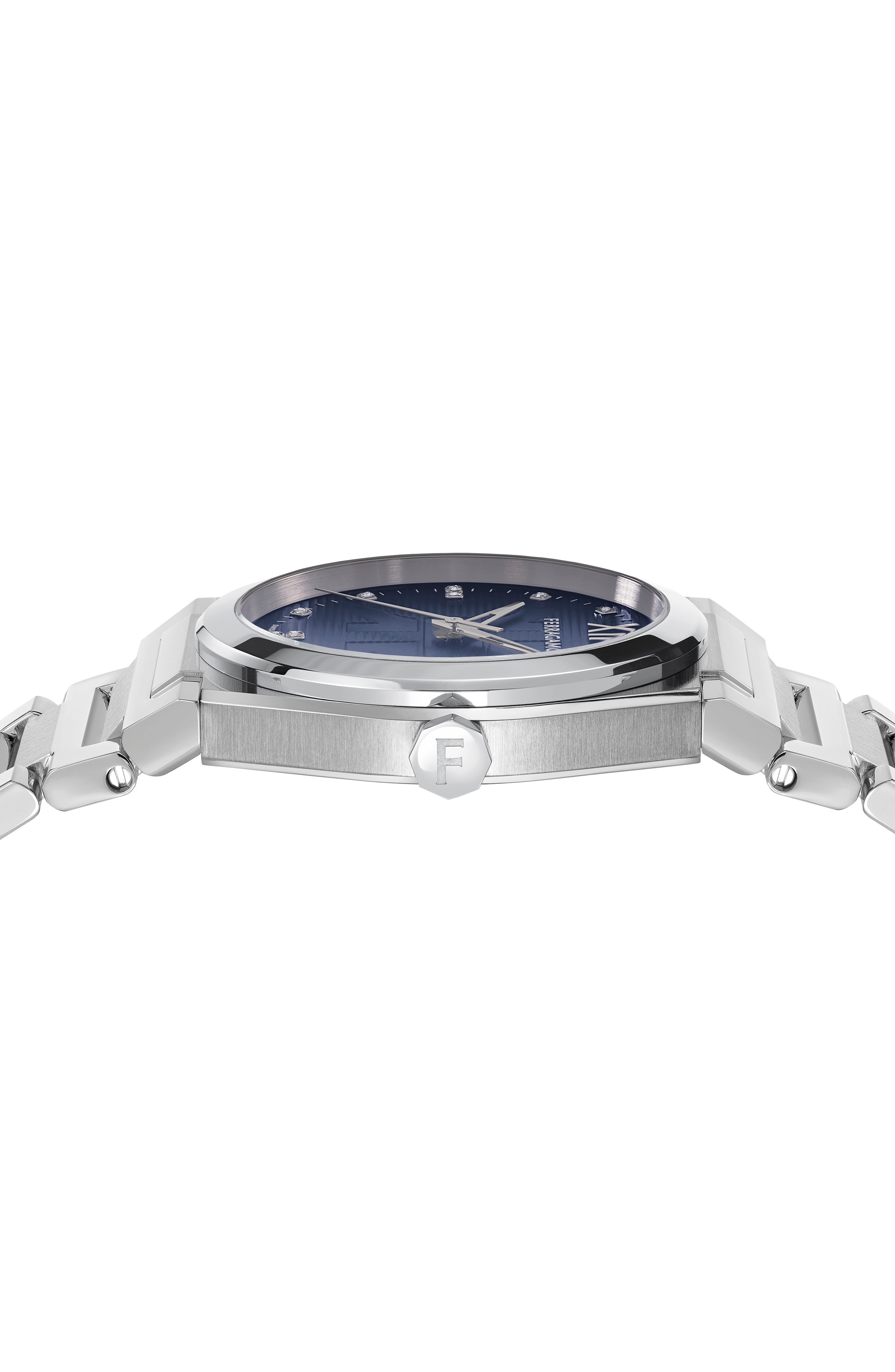 Ferragamo Mens Vega 40mm Bracelet Fashion Watch