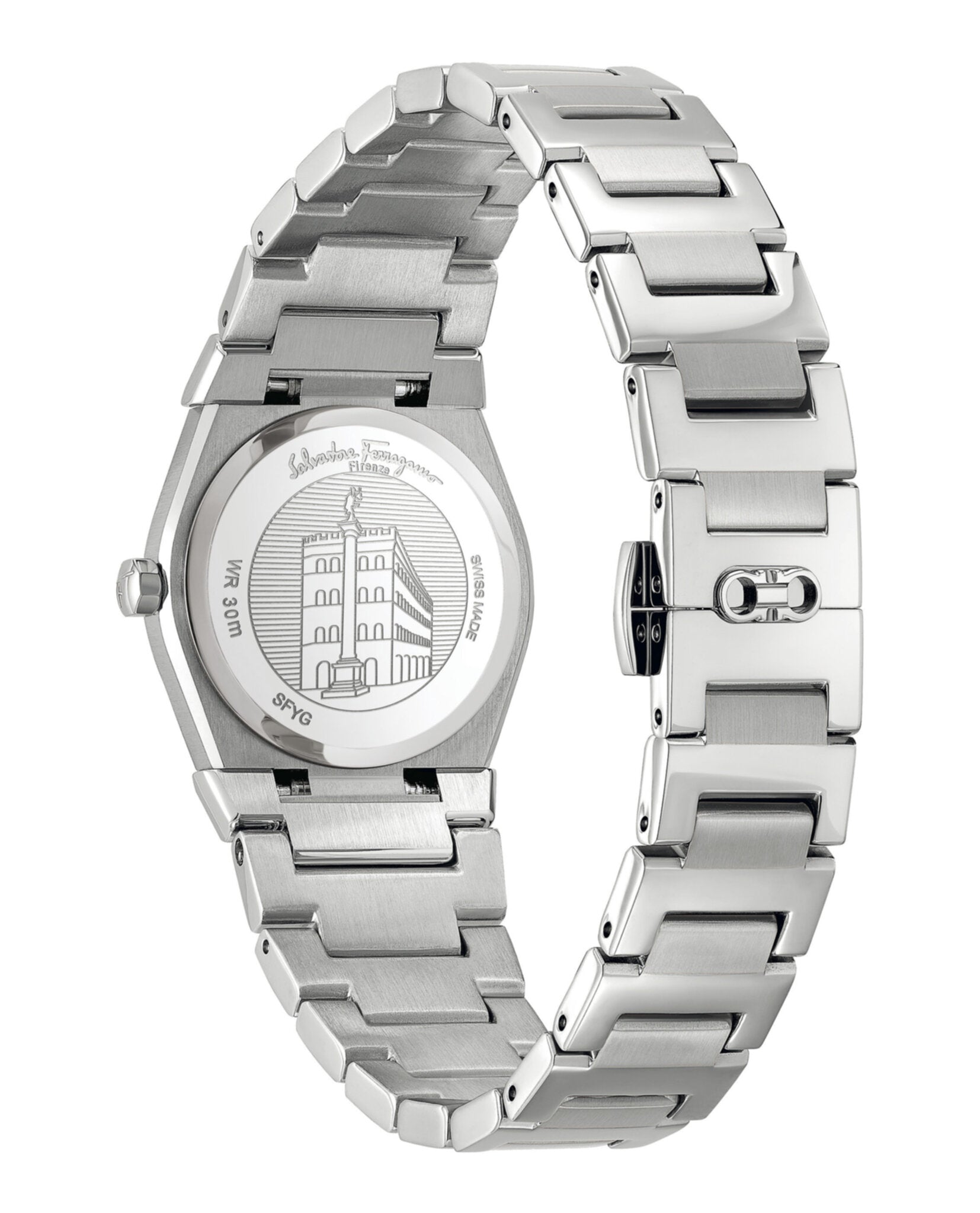 Ferragamo Womens Vega 35mm Bracelet Fashion Watch