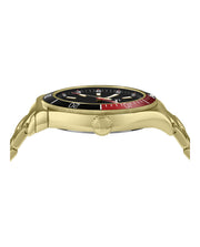Ferragamo Mens Ferragamo 1898 IP Yellow Gold 44mm Bracelet Fashion Watch
