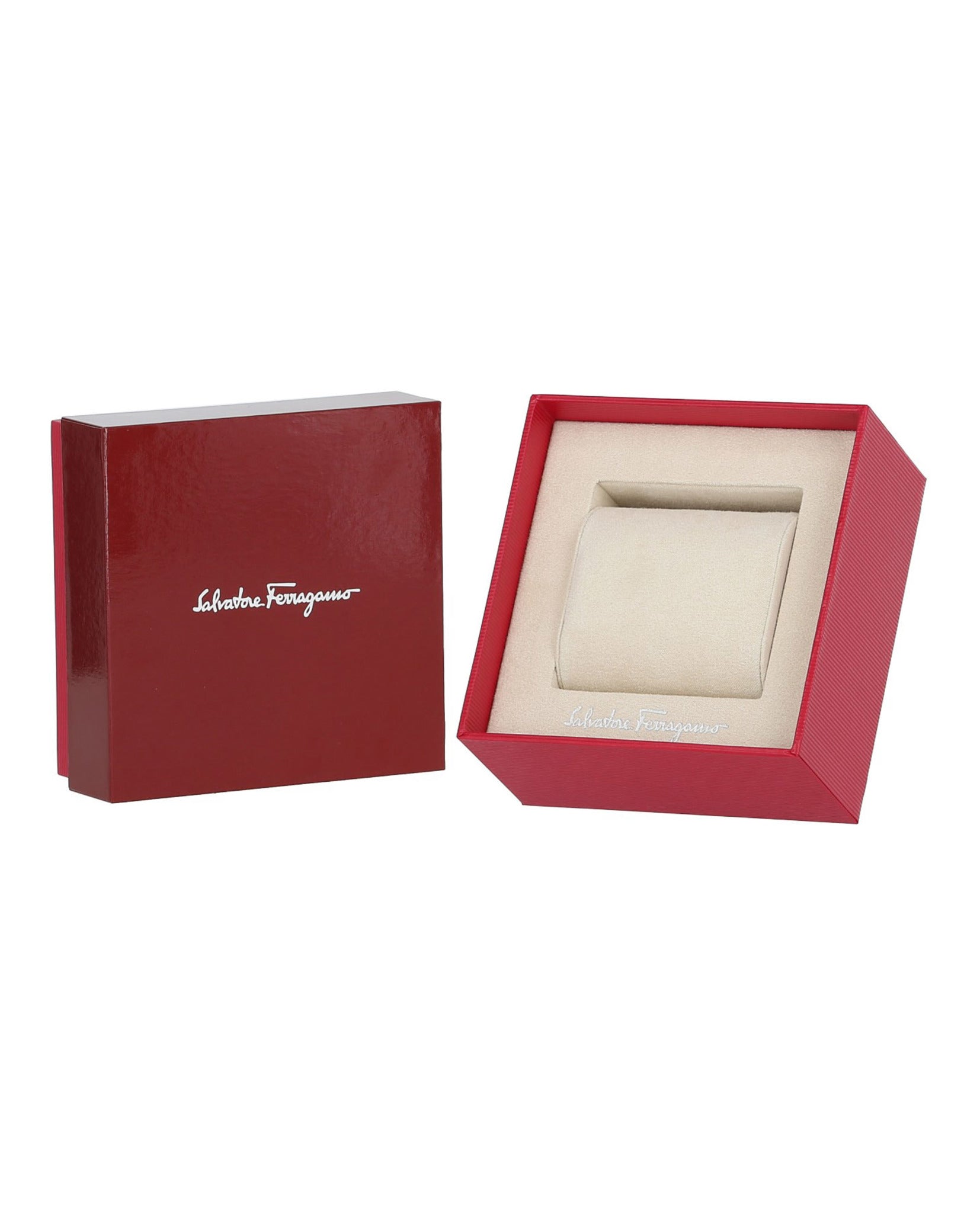 Ferragamo Womens Ferragamo Portrait Stainless Steel 32mm Strap Fashion Watch