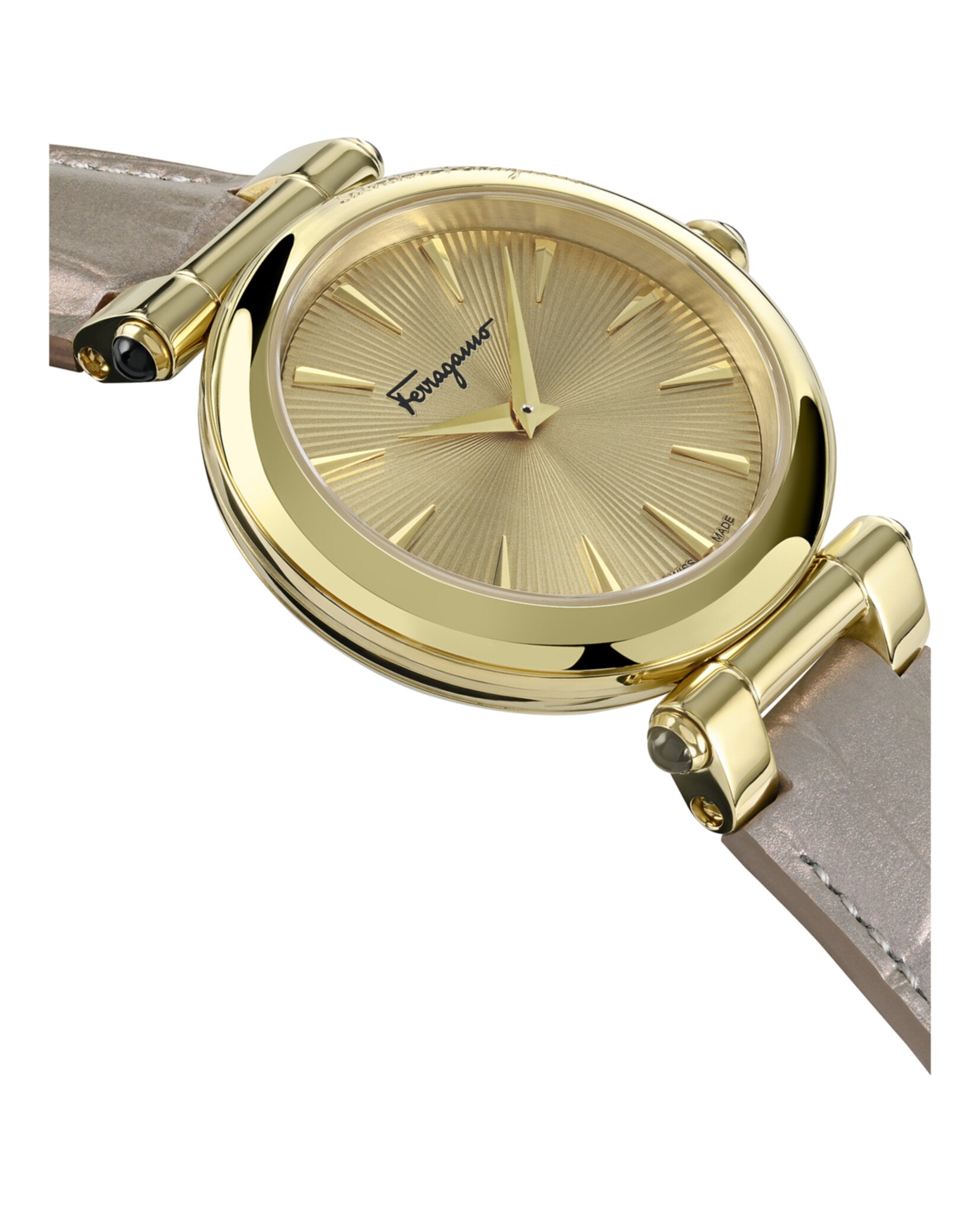 Ferragamo Womens Idillio 36mm Strap Fashion Watch