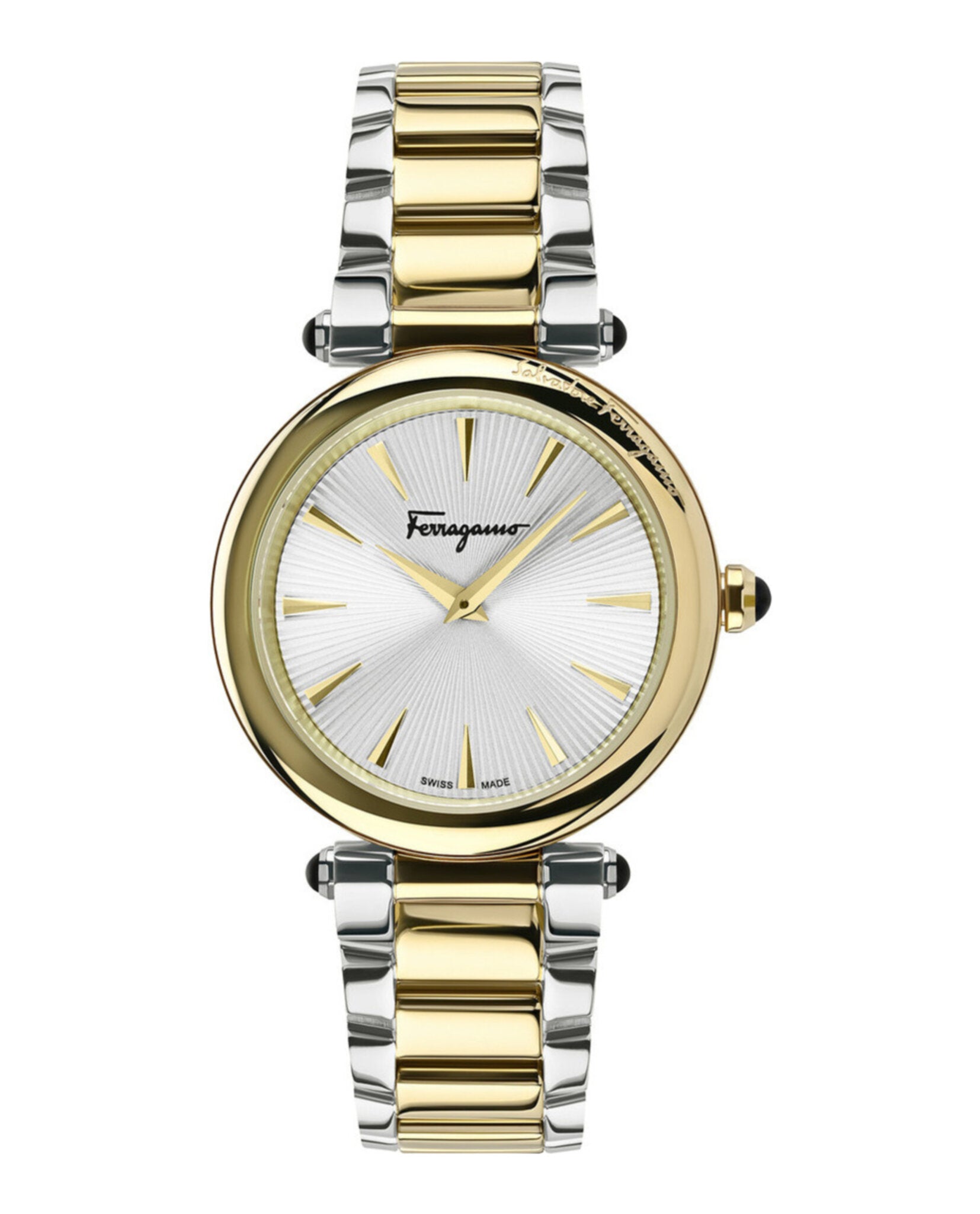 Ferragamo Ferragamo Womens  Gold 36mm Bracelet Fashion Watch