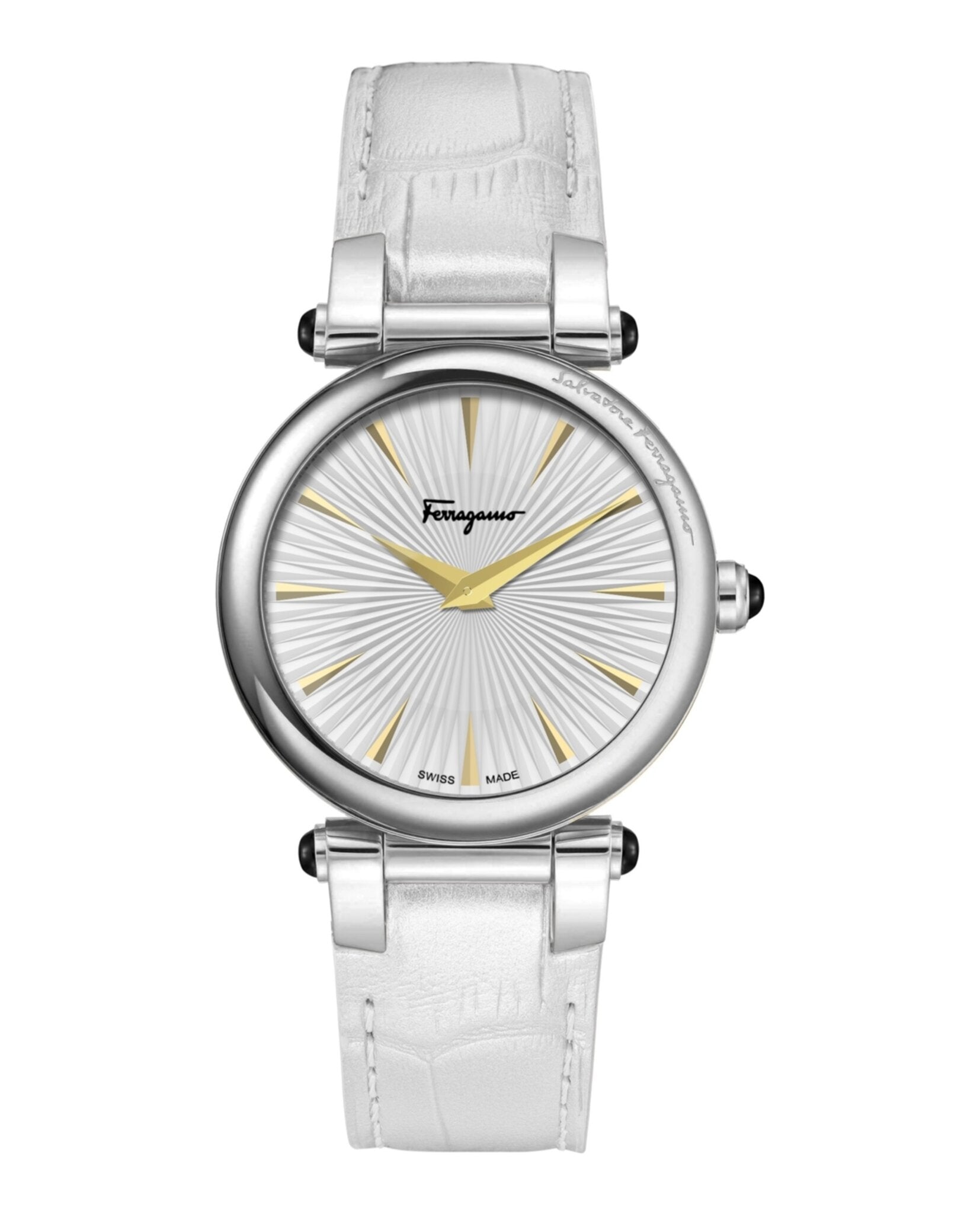 Salvatore Ferragamo Womens Idillio Stainless Steel 36mm Strap Fashion Watch1
