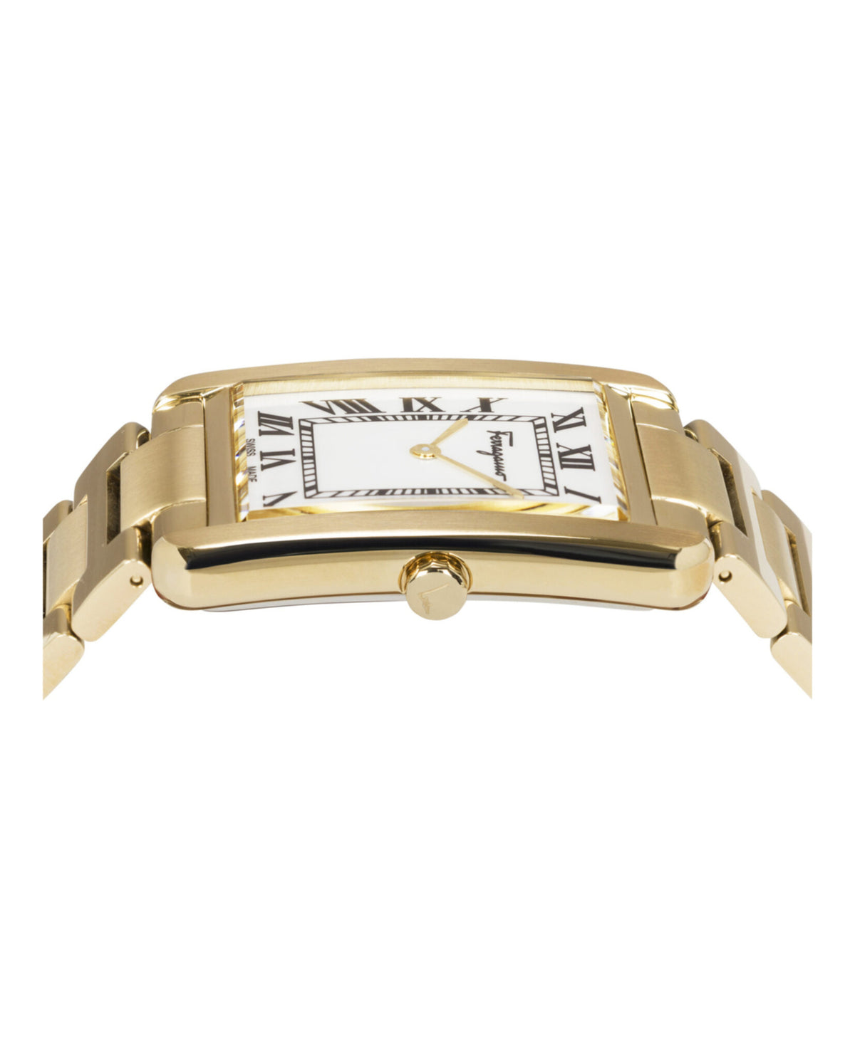 Ferragamo Ferragamo Mens  Gold 31mm Bracelet Fashion Watch