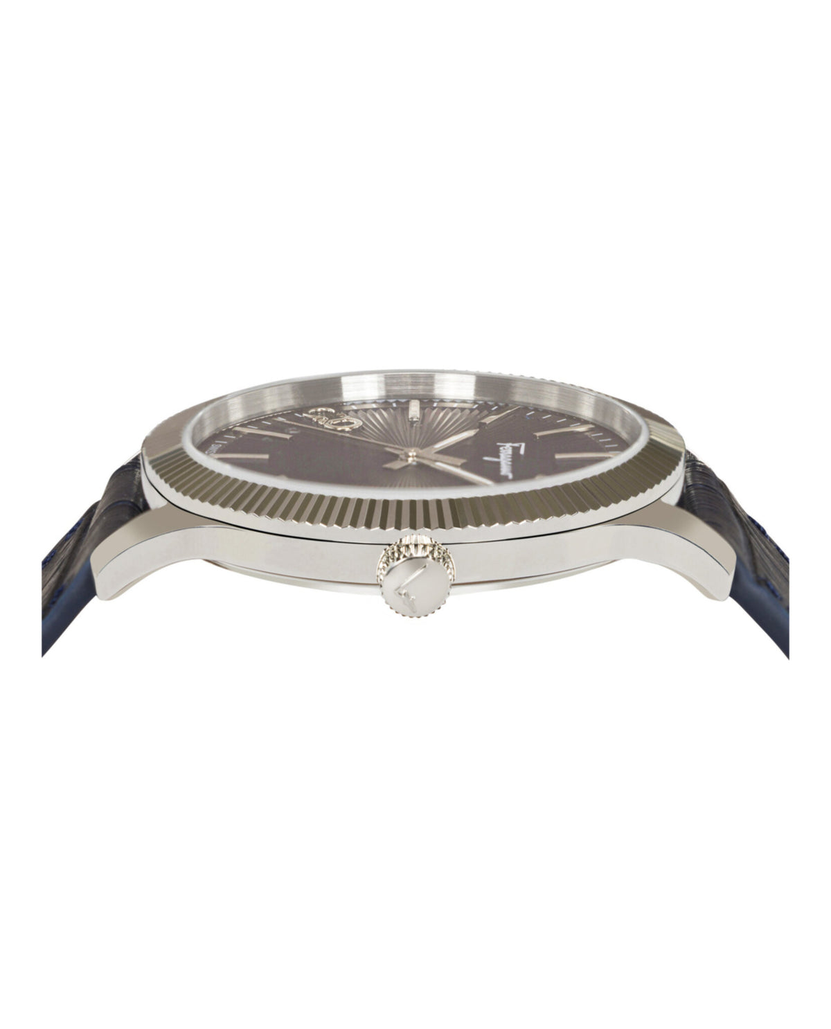 Ferragamo Ferragamo Mens  Stainless Steel 40mm Strap Fashion Watch