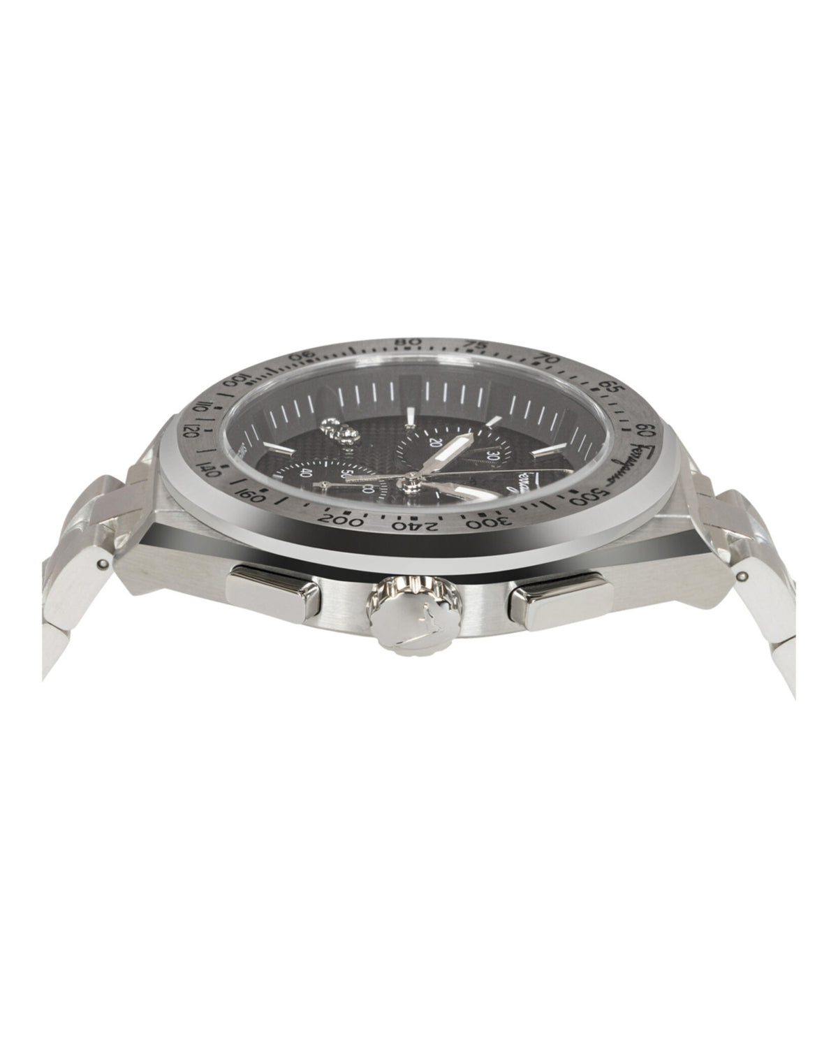 Ferragamo Ferragamo Mens  Stainless Steel 42mm Bracelet Fashion Watch