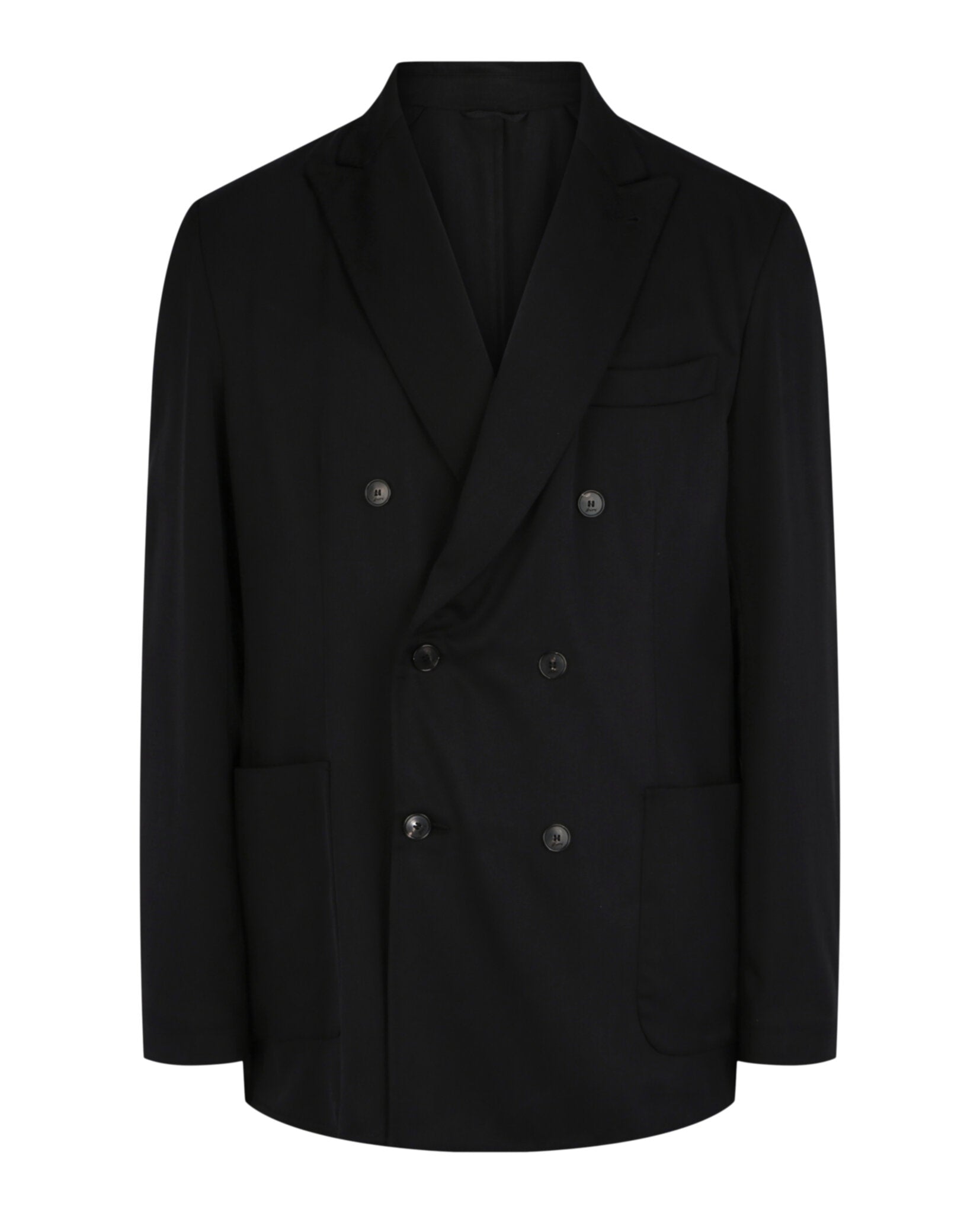 Brioni Mens Deconstructed Double-Breasted Blazer