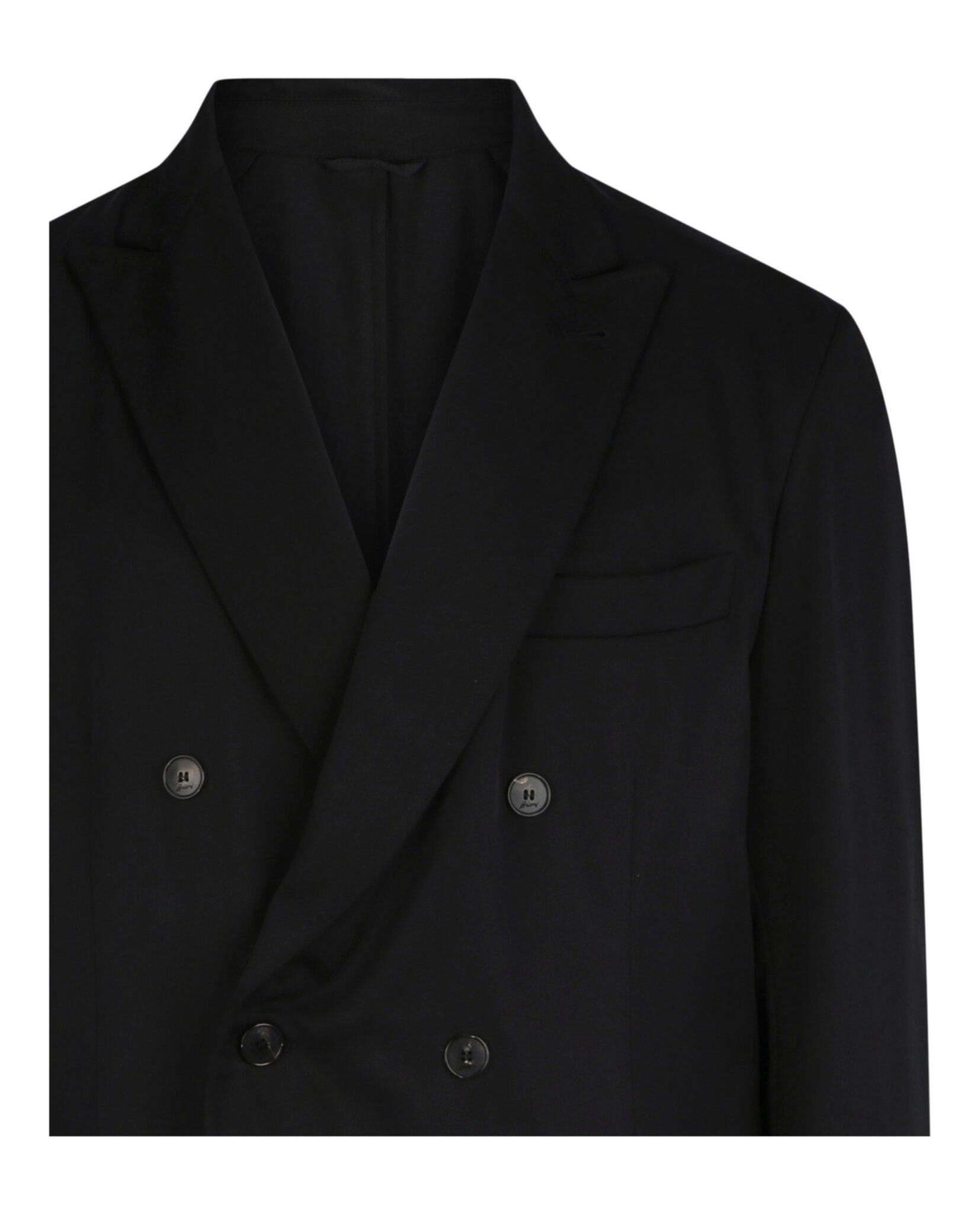 Brioni Mens Deconstructed Double-Breasted Blazer