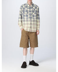 Isabel Marant Cargo Shorts with Pockets Men Kaki