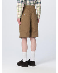 Isabel Marant Cargo Shorts with Pockets Men Kaki