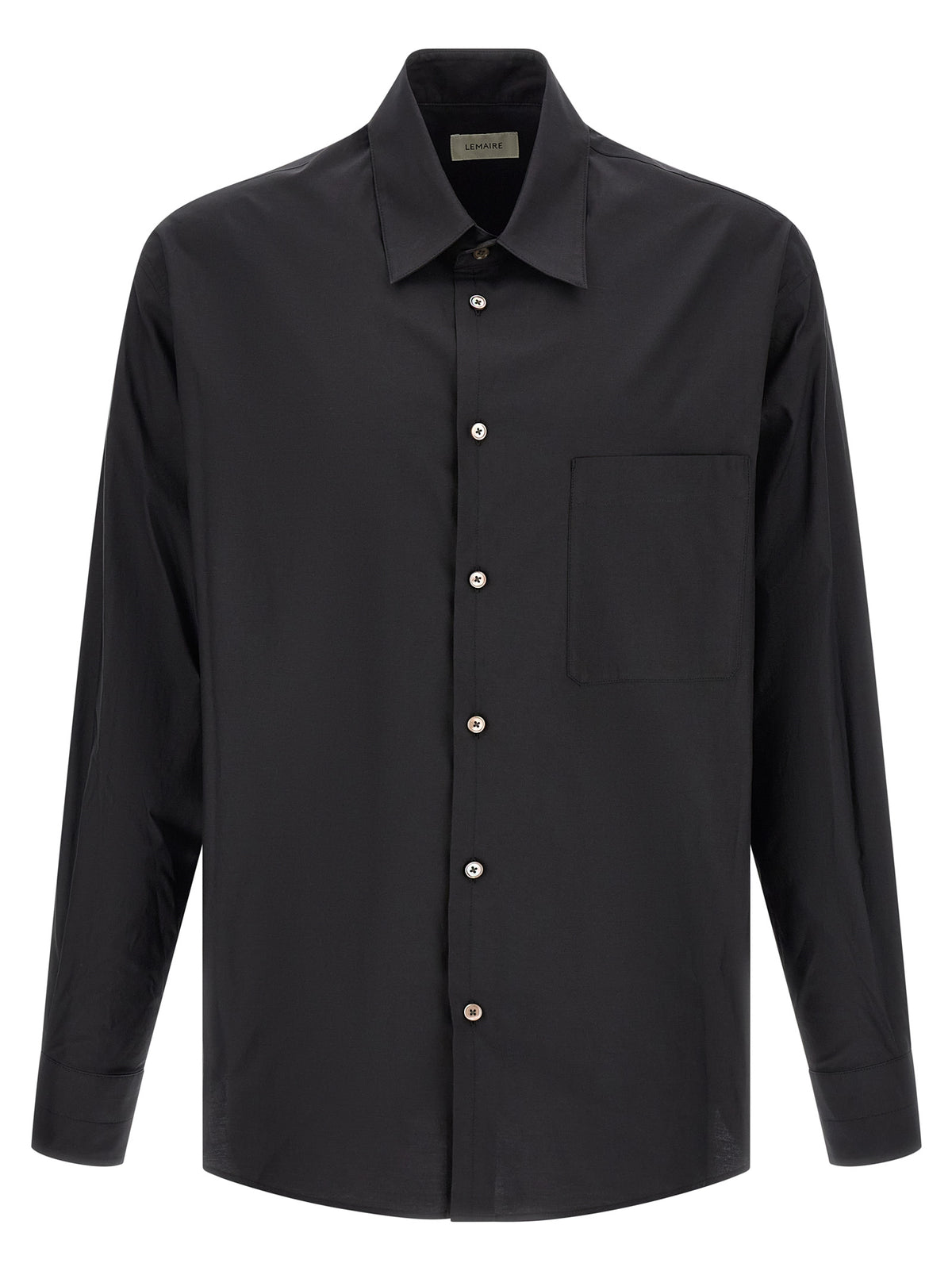 Lemaire Men Cotton And Silk Shirt