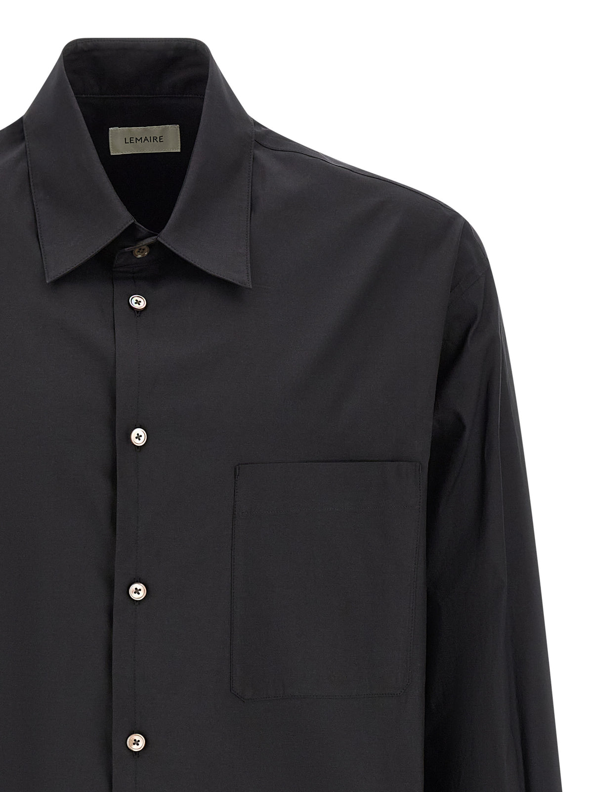 Lemaire Men Cotton And Silk Shirt