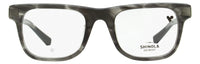 Shinola Modified Rectangle Eyeglasses SH15002 033 Smoke Havana 51mm