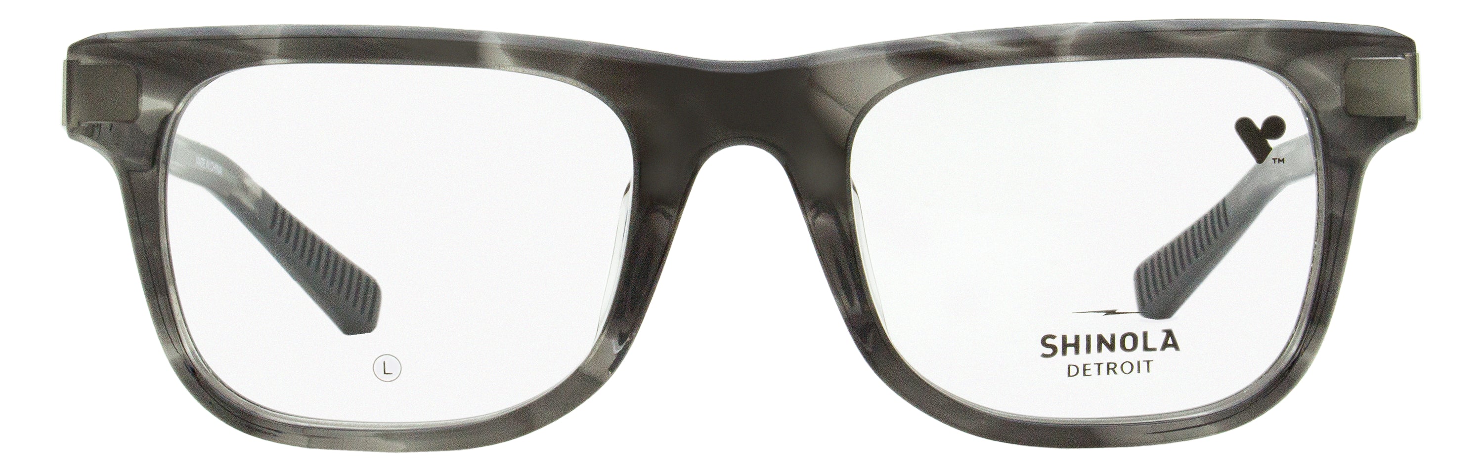 Shinola Modified Rectangle Eyeglasses SH15002 033 Smoke Havana 51mm