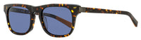 Shinola Monster Rectangle Sunglasses SH1502S 242 Dark Amber Tortoise 52mm Dark Amber Tortoise