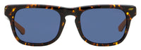 Shinola Monster Rectangle Sunglasses SH1502S 242 Dark Amber Tortoise 52mm