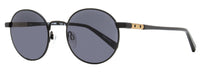 Shinola Round Runwell Sunglasses SH2301SL 001 Matte Black 51mm Matte Black