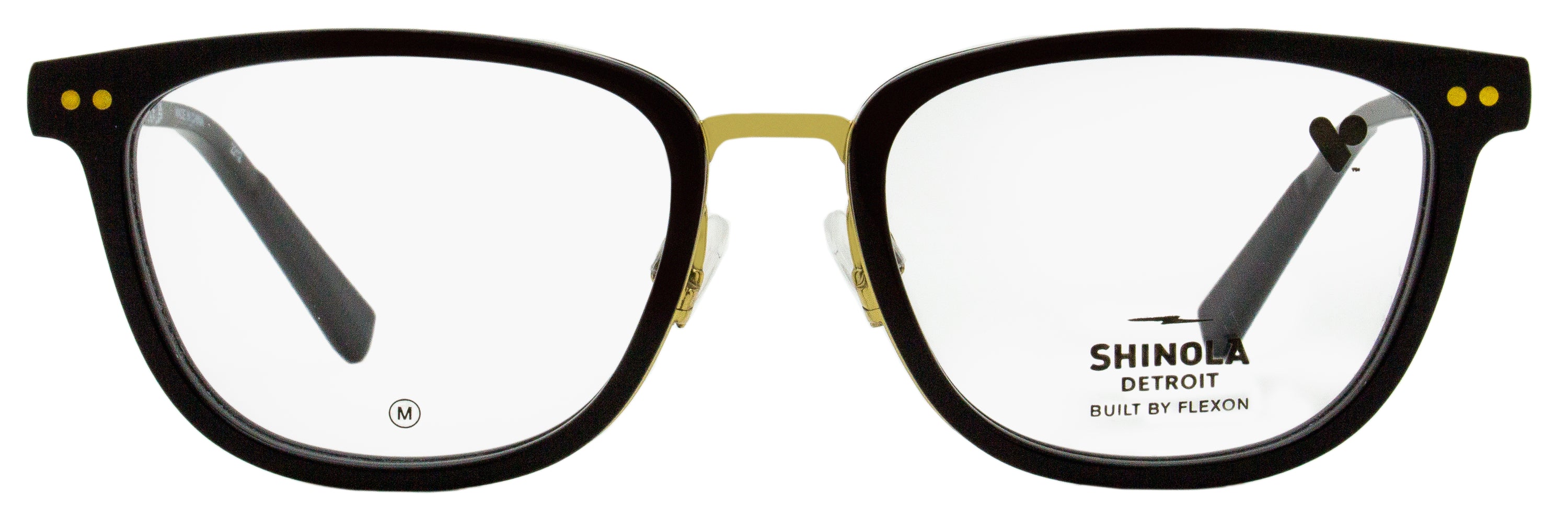 Shinola Memory Metal Eyeglasses SH27000 001 Black 52mm