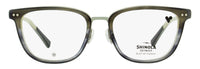 Shinola Memory Metal Eyeglasses SH27000 261 Taupe Horn 52mm