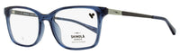 Shinola Flexon Rectangular Eyeglasses SH37003 413 Crystal Blue 53mm Crystal Blue