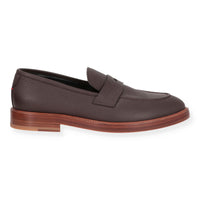 Isaia Mens Brown Loafer