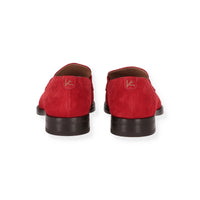 Isaia Mens Red Dress Shoe