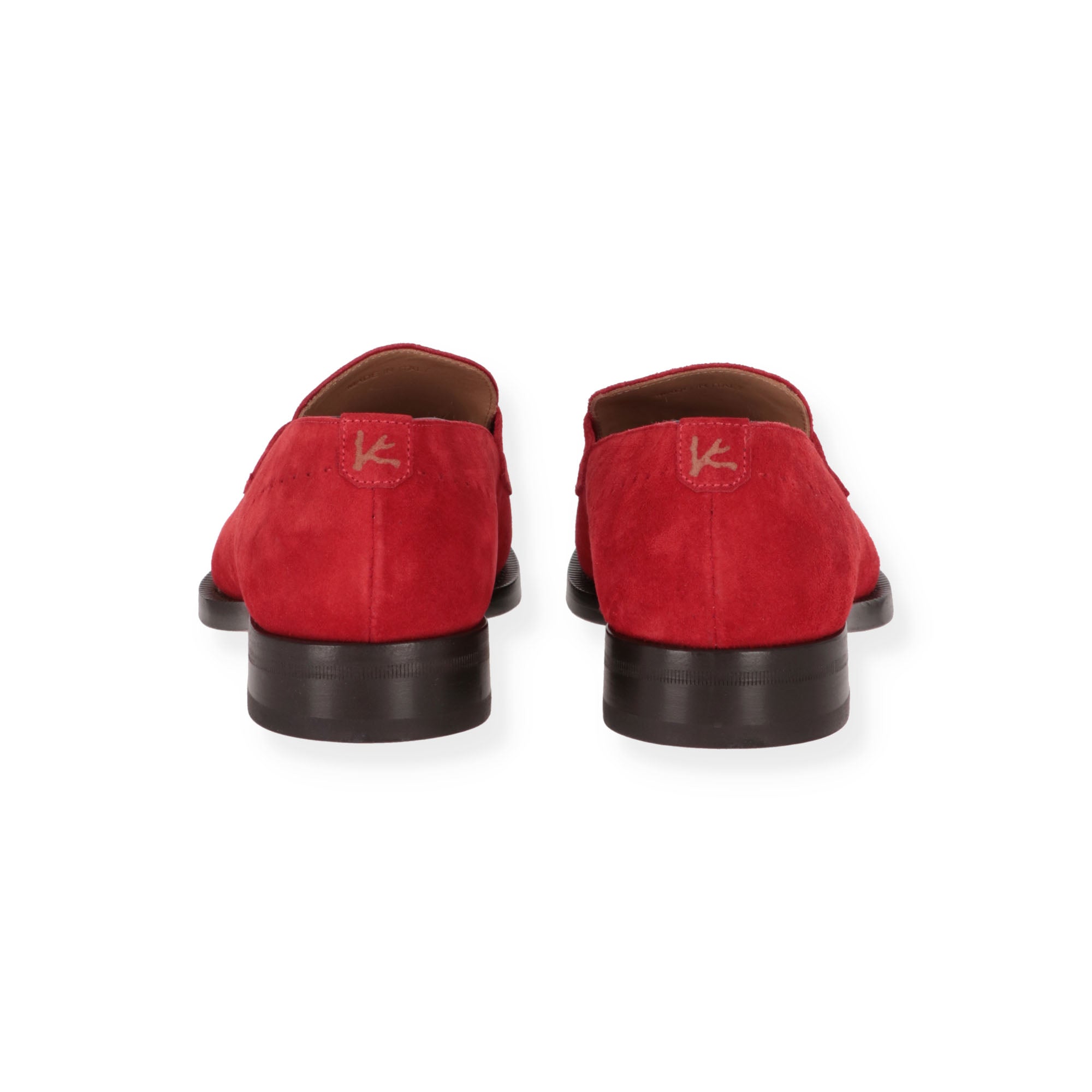 Isaia Mens Red Dress Shoe