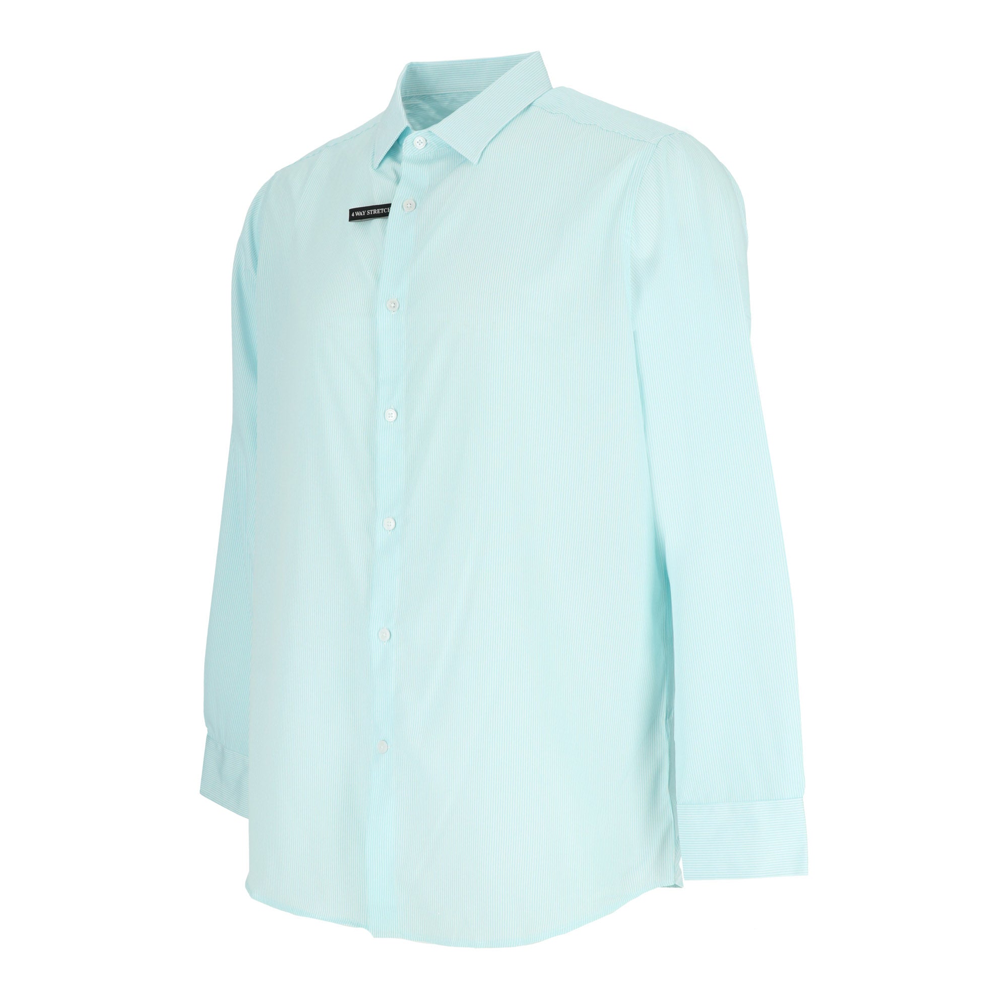 Scotch & Soda Mens White/Green Dress Shirt