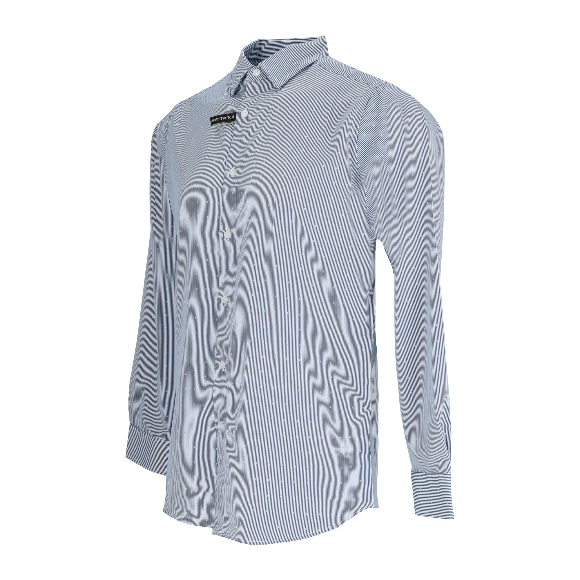 Scotch & Soda Mens Navy/White Dress Shirt