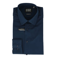 Scotch & Soda Mens Navy Dress Shirt Navy