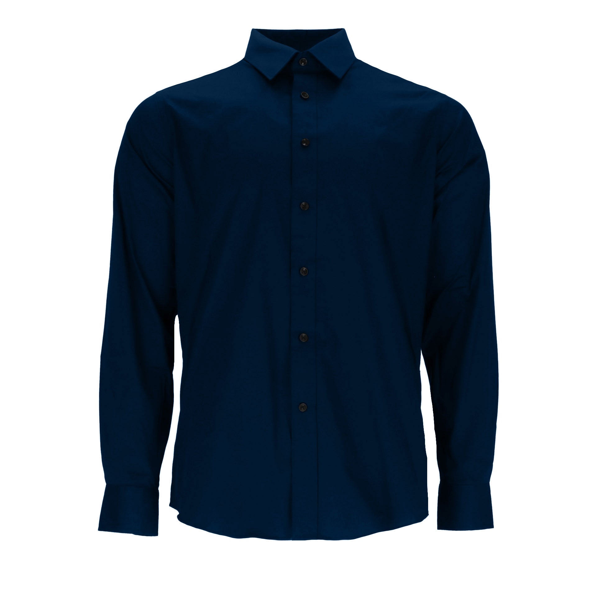 Scotch & Soda Mens Navy Dress Shirt