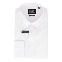 Scotch & Soda Mens White Dress Shirt – Bluefly Scotch & Soda Mens White Dress Shirt – Bluefly