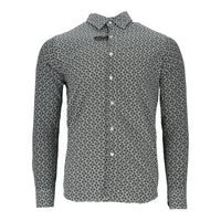 Scotch & Soda Mens Black/White Dress Shirt