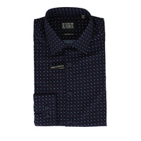 Scotch & Soda Mens Navy Multi Dress Shirt