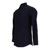Scotch & Soda Mens Navy Multi Dress Shirt
