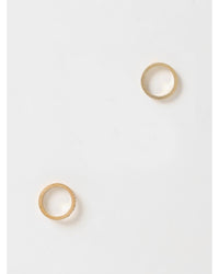 Maison Margiela TwoRing Set Women Gold Jewelry