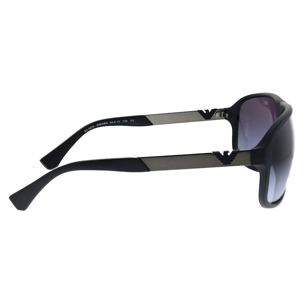 EA 4029 50638G Unisex Square Sunglasses