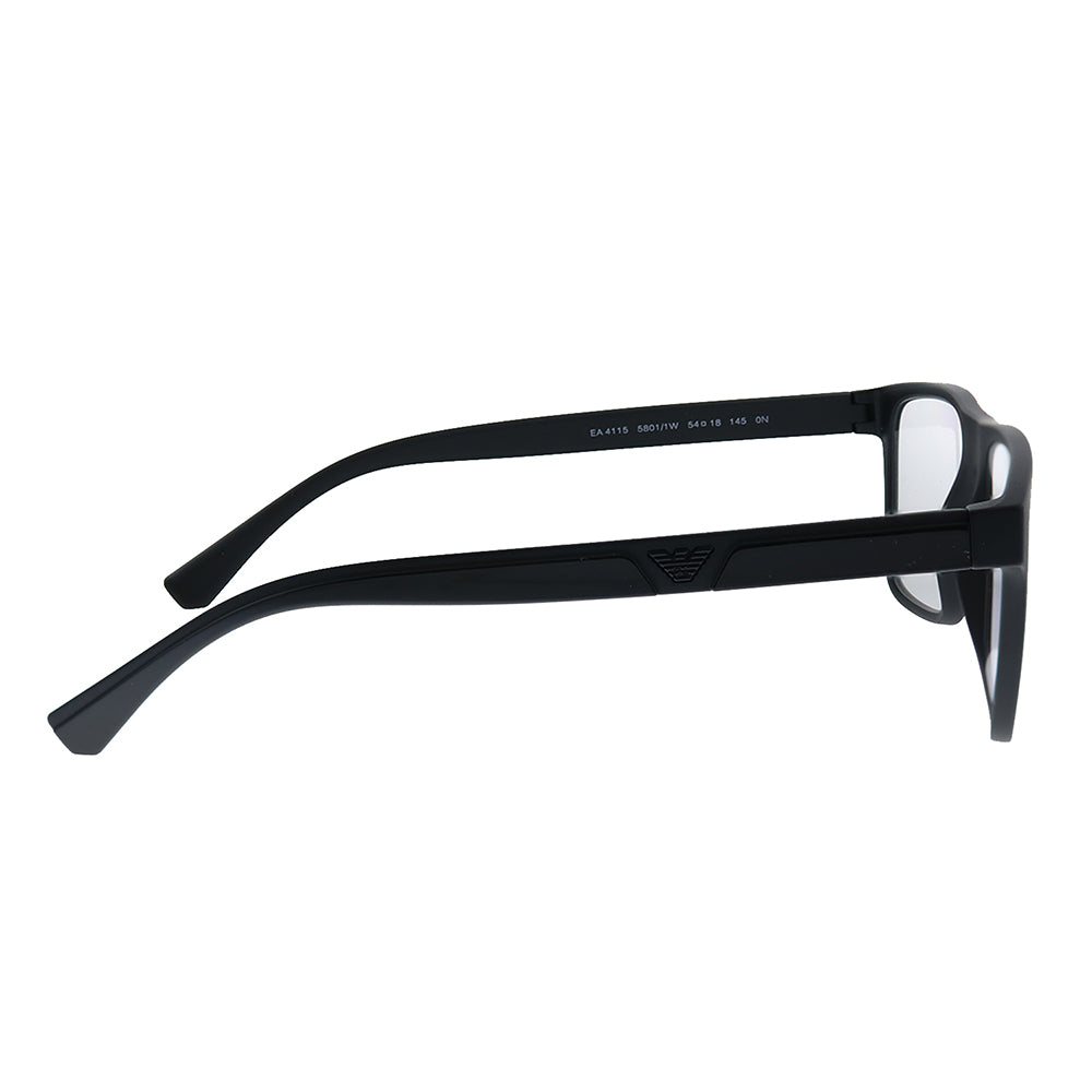 EA 4115 58011W 54mm Unisex Rectangle Sunglasses